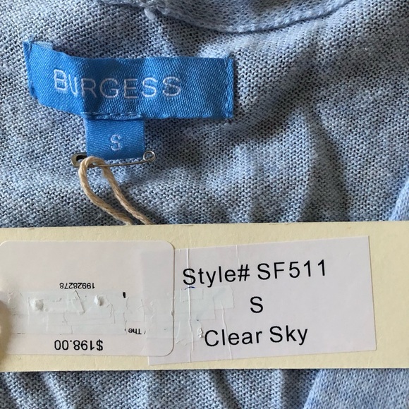 NWT Burgess Duster - Picture 2 of 4